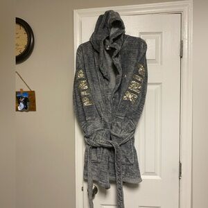 NWOT ~ VS PINK Bling Hooded Bathrobe